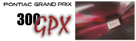 Pontiac Grand Prix 300 GPX